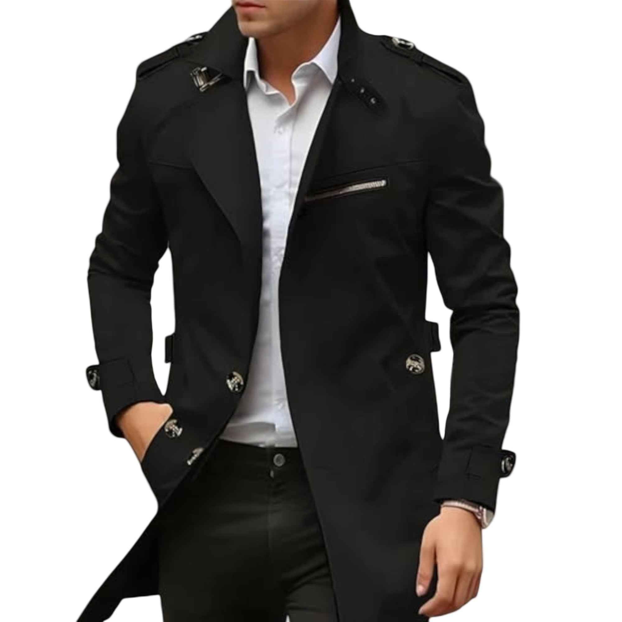 Handgefertigte Jacke mit einzigartigem Design