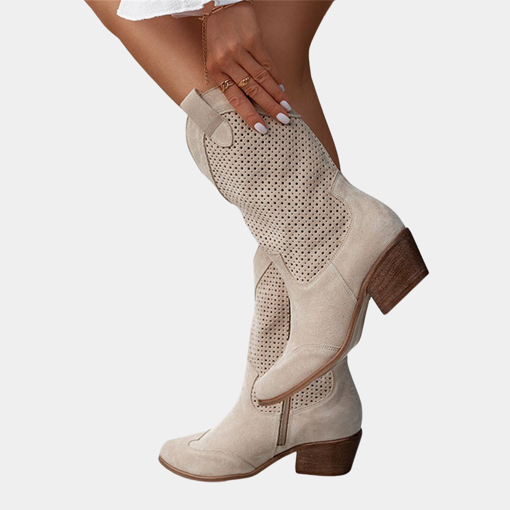 Maximaler Komfortiert Cowboy-Orthopädischer Stiefel