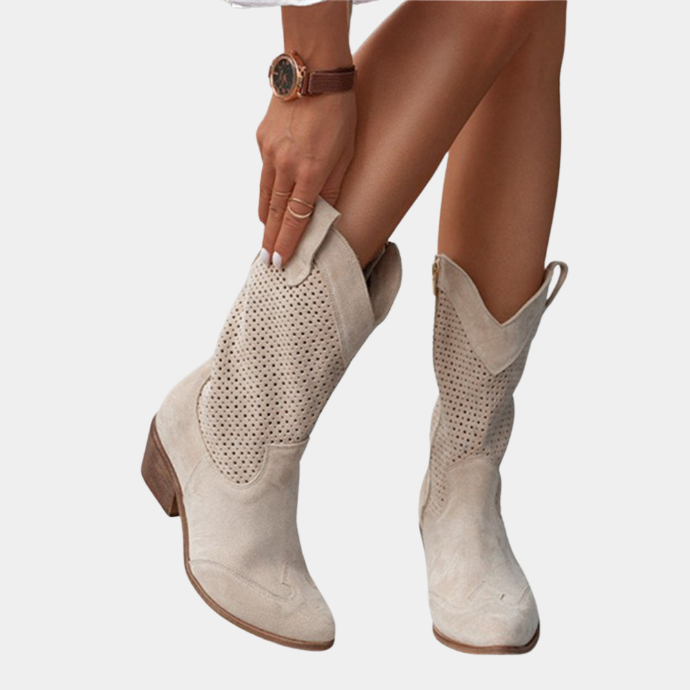 Maximaler Komfortiert Cowboy-Orthopädischer Stiefel