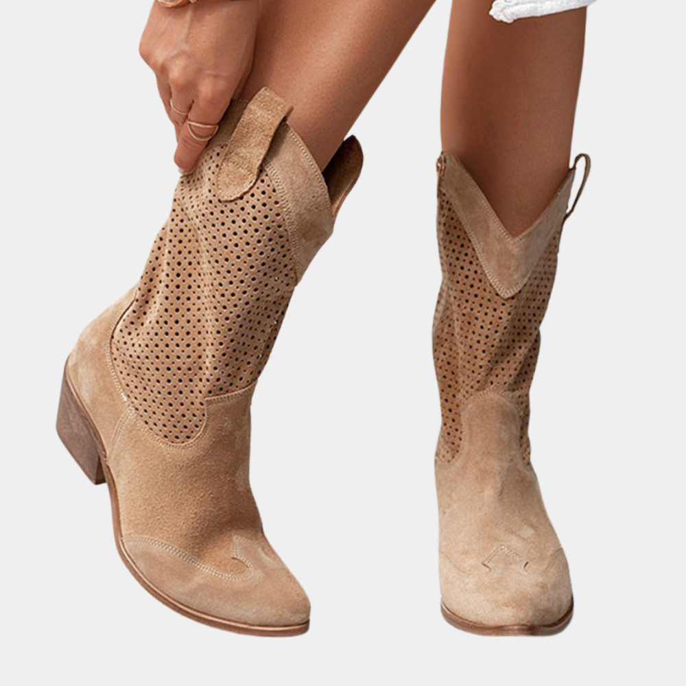 Maximaler Komfortiert Cowboy-Orthopädischer Stiefel