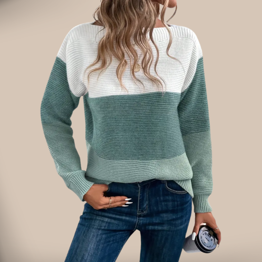 Calista - Eleganter und gemütlicher Langarm-Pullover für einen stilvollen Look