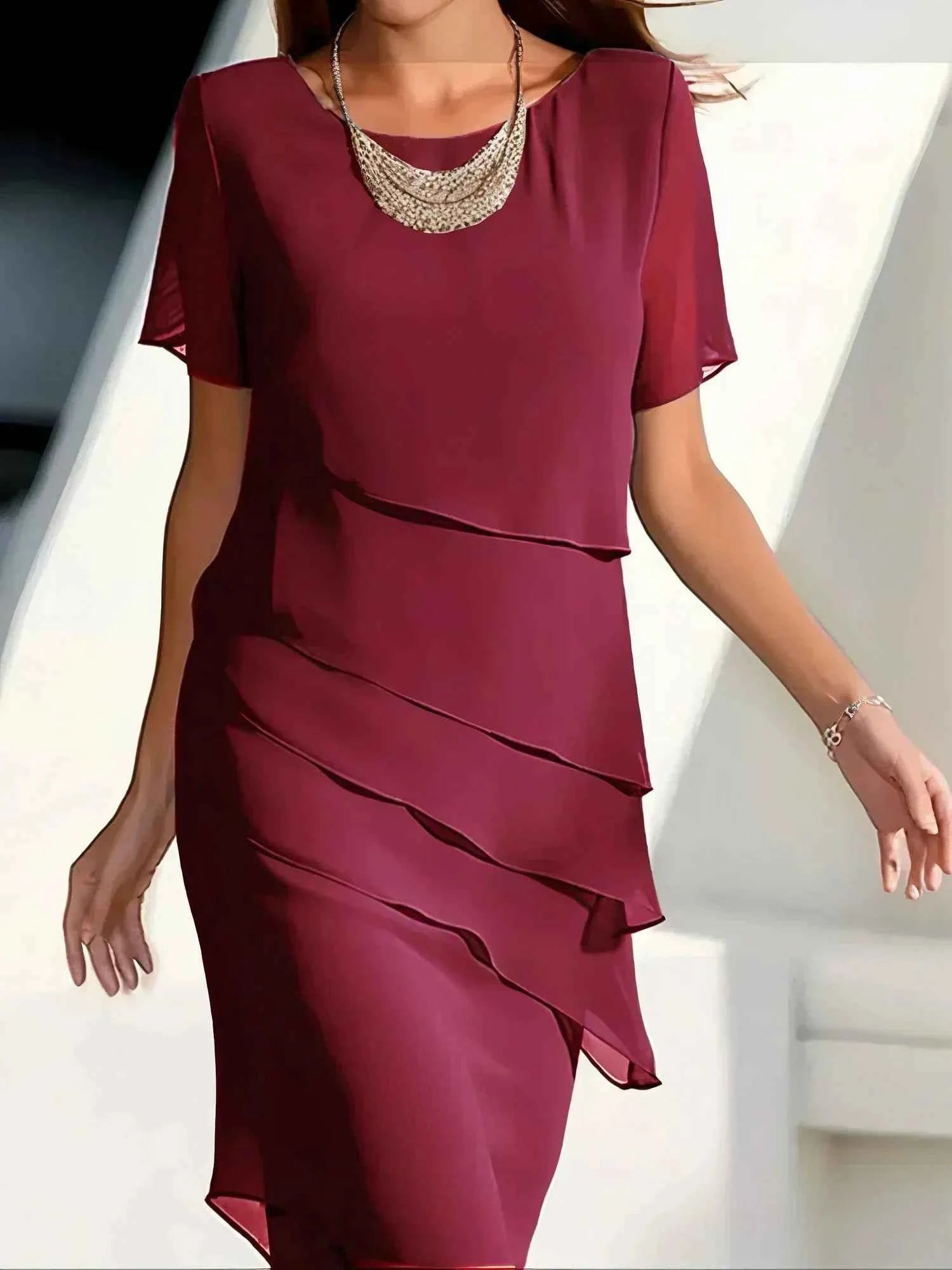 Fiora – Chic Bauchbedeckungskleid für einen schmeichelhaften, mühelosen Look
