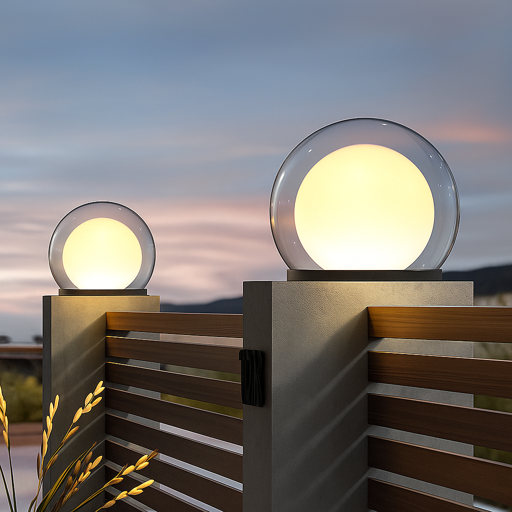 Thaliora - Stilvolle Solar-Außenleuchte mit Handgefertigtem Design