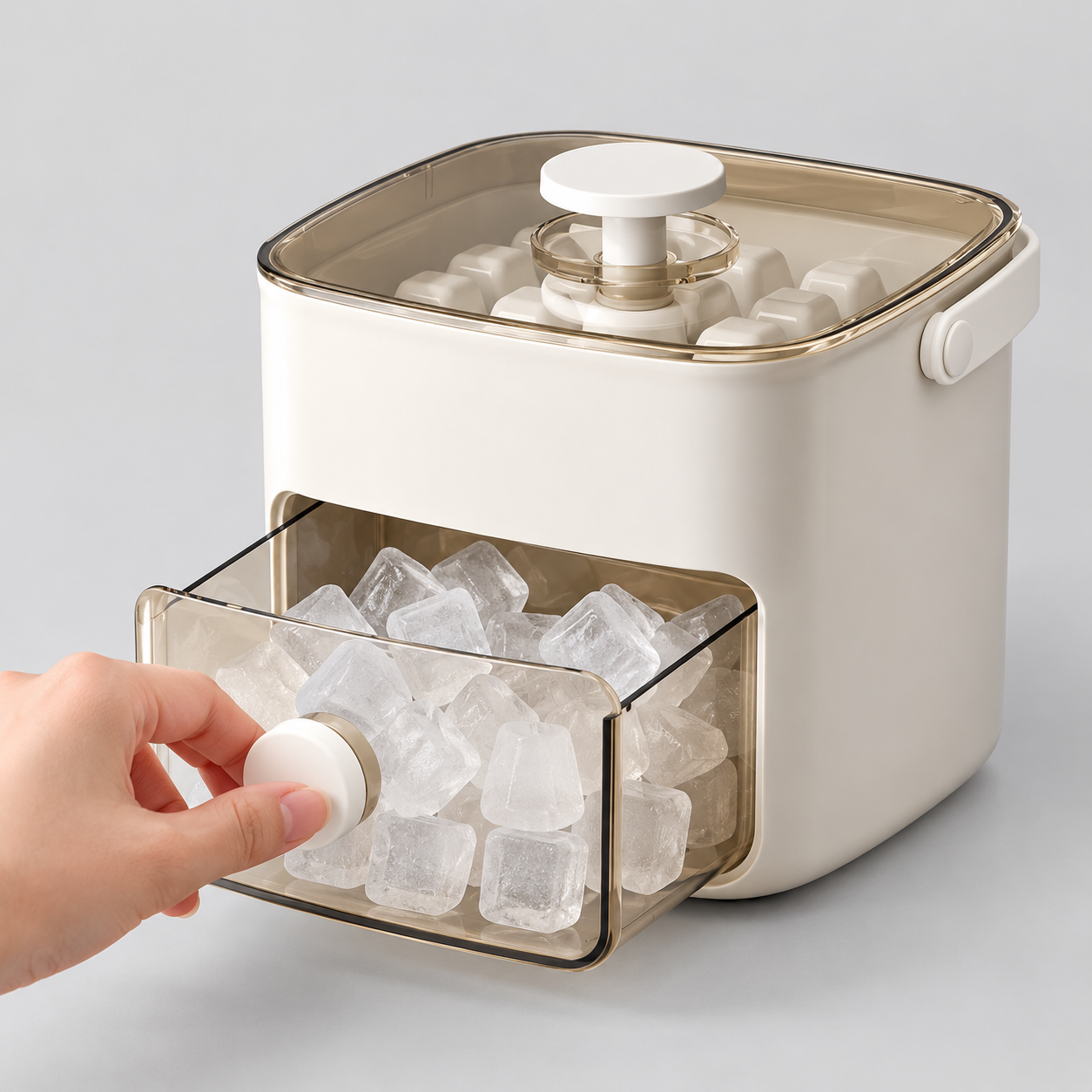Eisbereiter für Zuhause - Schnellproduktion & vielseitige Eisformen