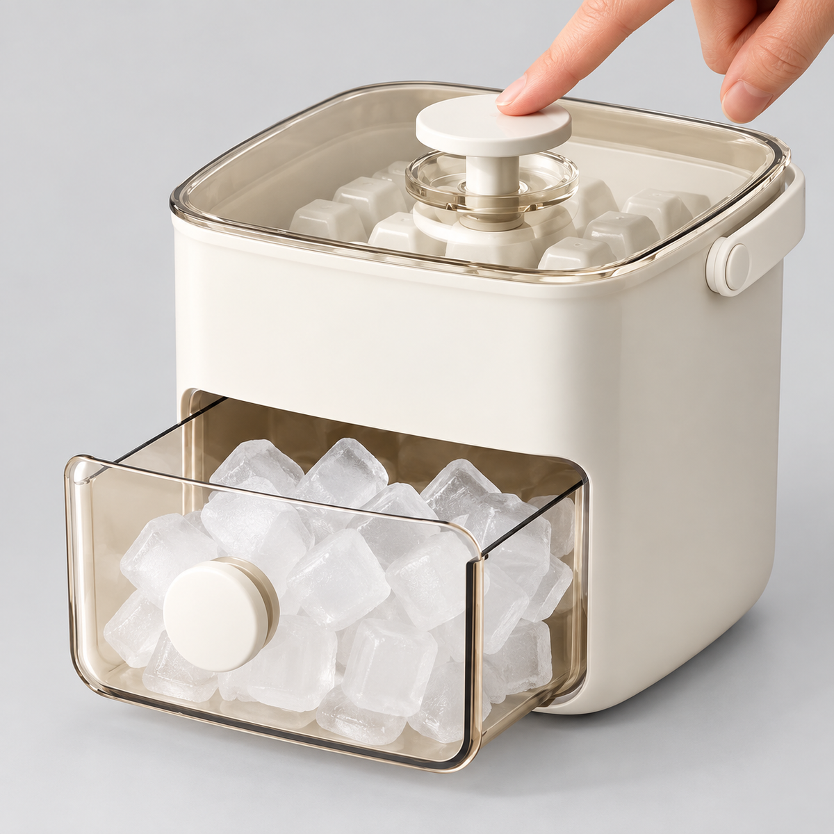 Eisbereiter für Zuhause - Schnellproduktion & vielseitige Eisformen