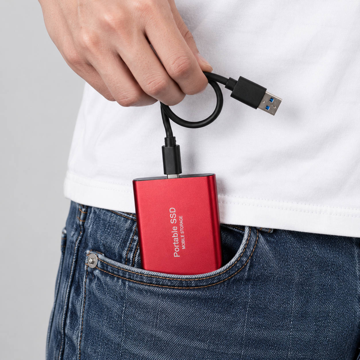 Externe SSD für PS5 Xbox - Aluminium, USB-C, sofort einsatzbereit