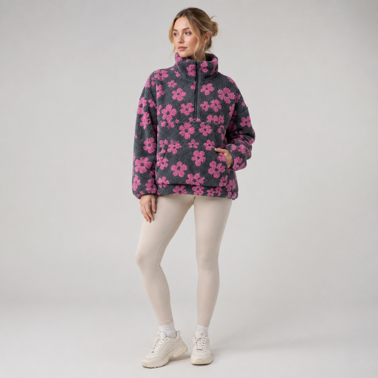 Polartec Masie Bloom avec délicats détails floraux