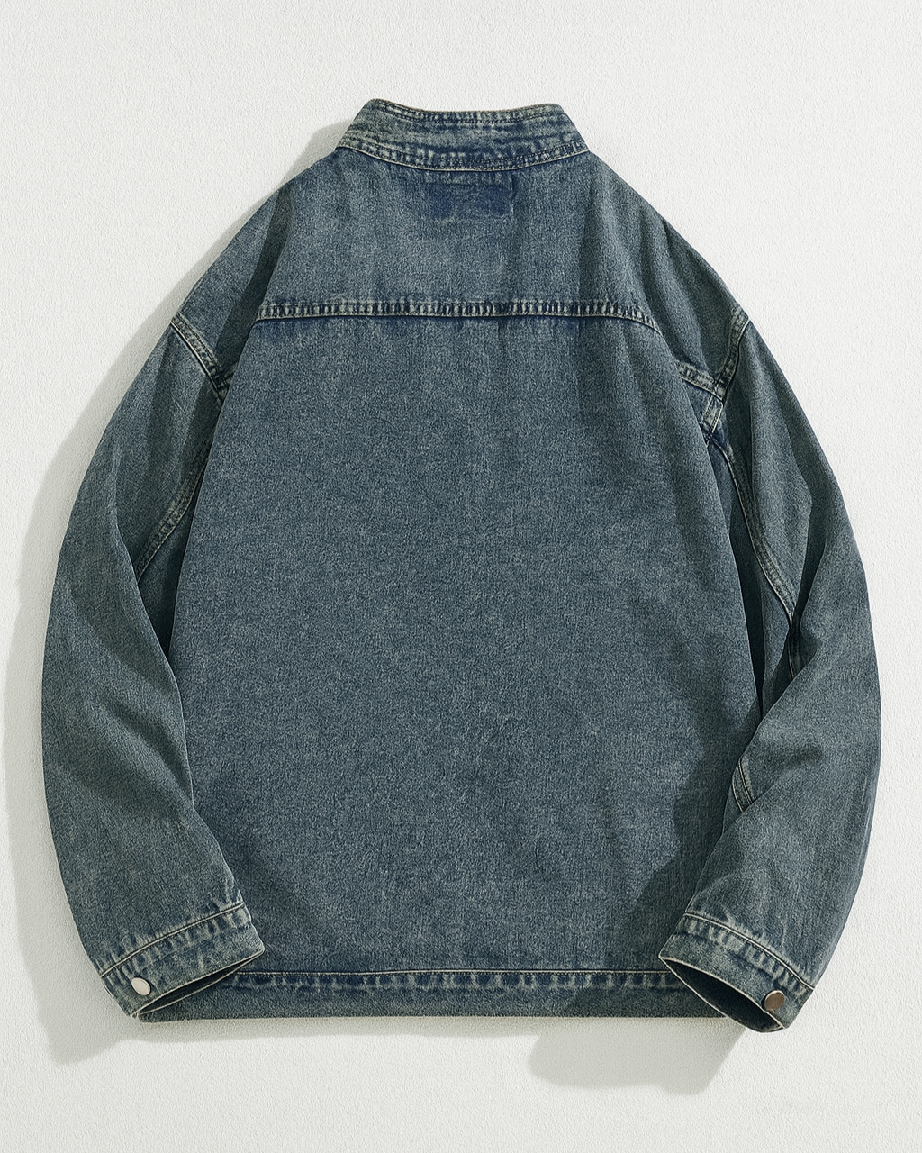 Kimono Denim Jacke - Stylische und Trendige Freizeitbekleidung