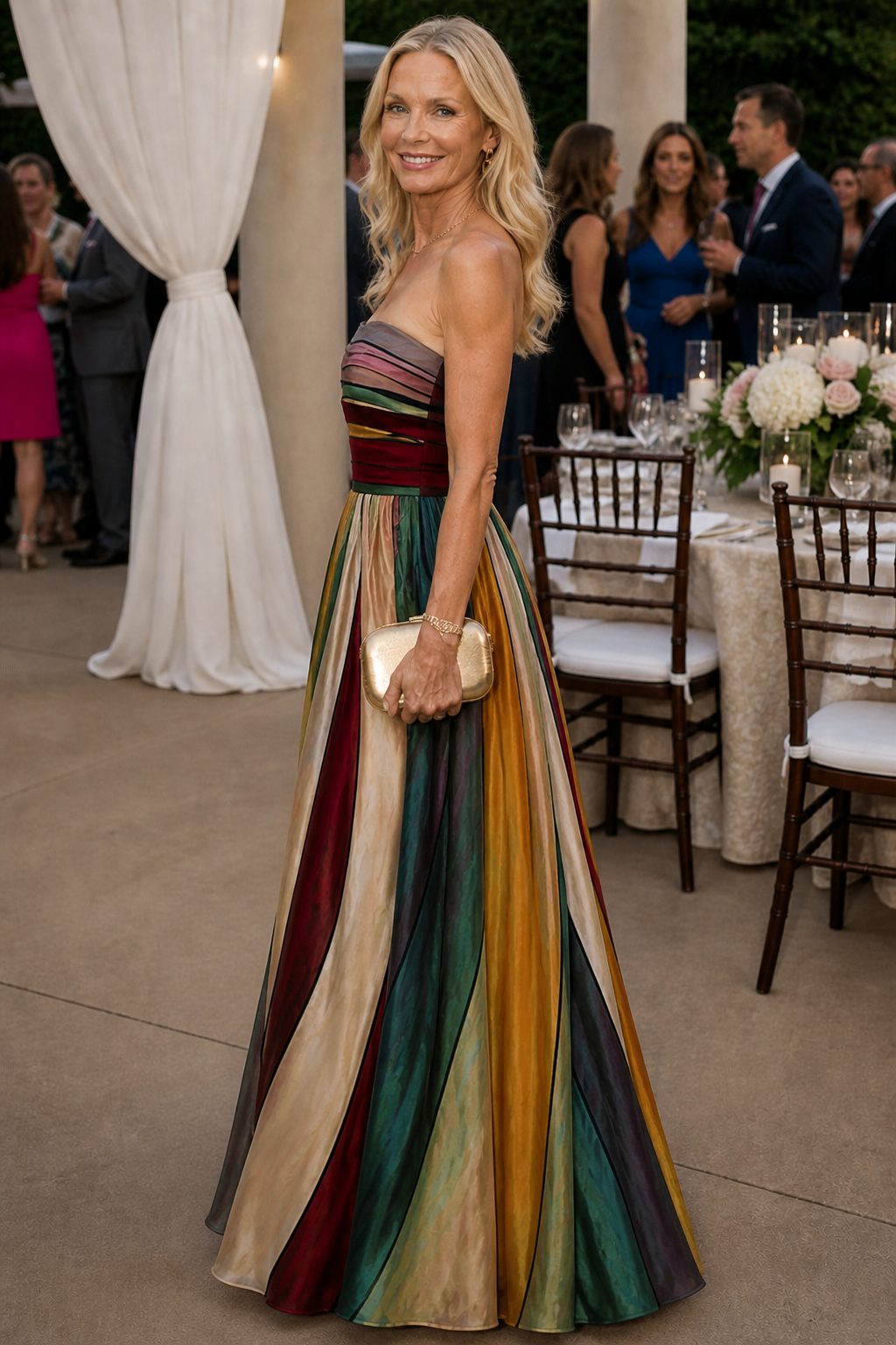 Lina & Emma™ | Müheloses trägerloses A-Linien-Kleid
