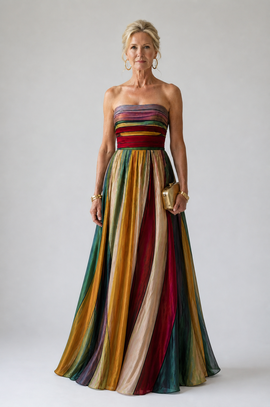 Lina & Emma™ | Müheloses trägerloses A-Linien-Kleid