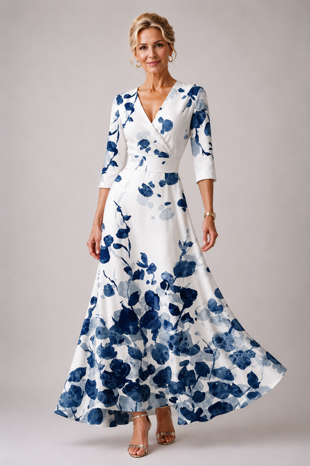 Ysa | Schickes Kleid mit Blumendruck