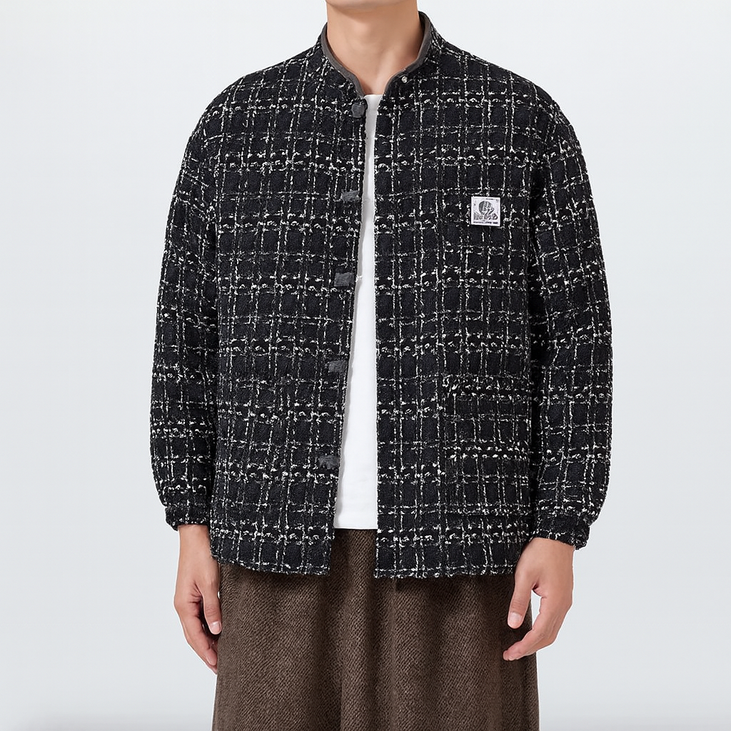 Jakarta Akira Tweed Jacke für stilbewusste Mode-Liebhaber