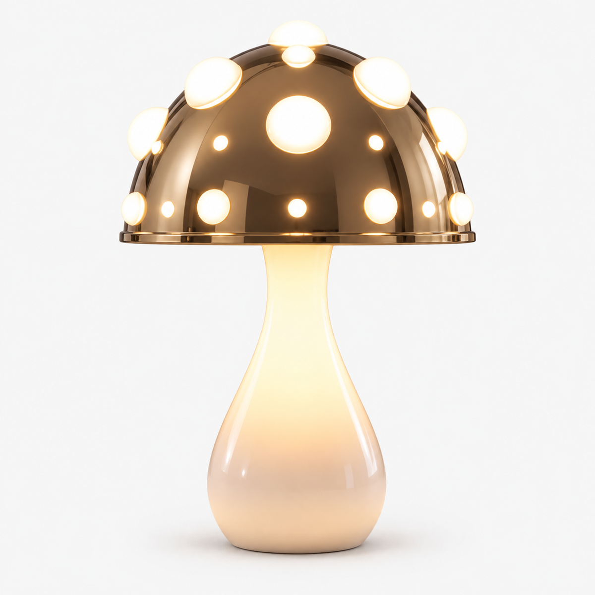 Pilz-Tischlampe - Modernes dimmbares Metalldesign