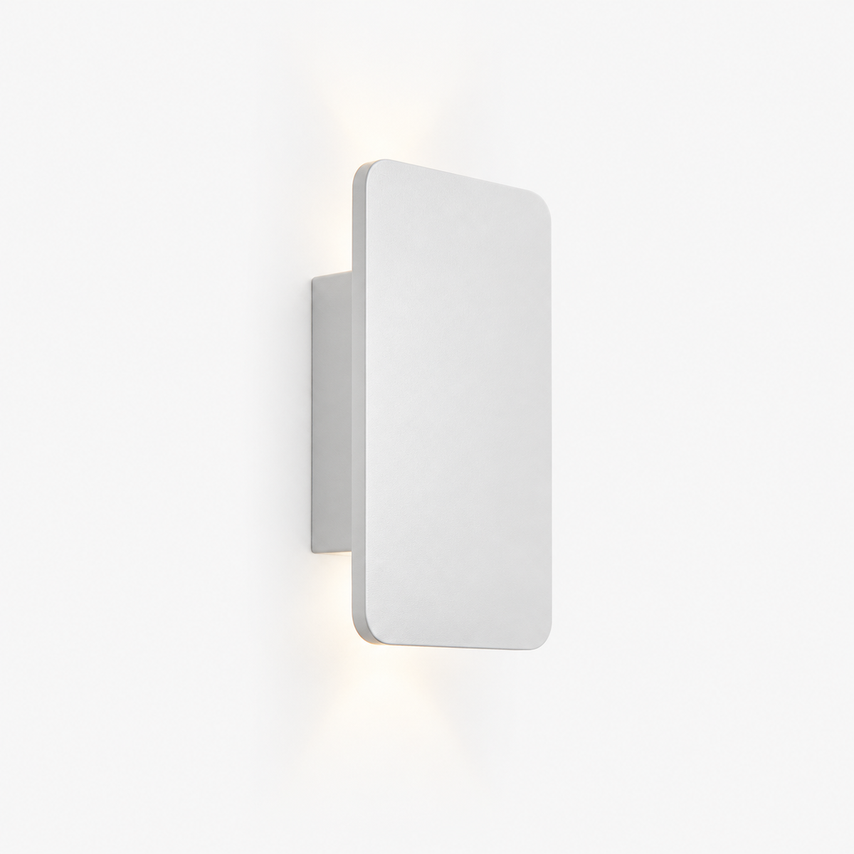 LED-Wandleuchte modern rechteckig Metall für wohnliches Licht