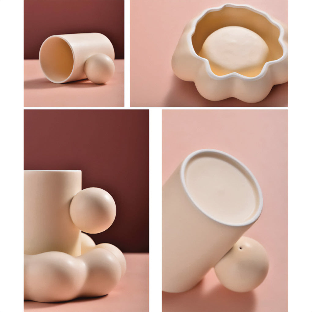 Wolken-Tassenset – Elegante Keramik für ein charmantes Kaffeeerlebnis