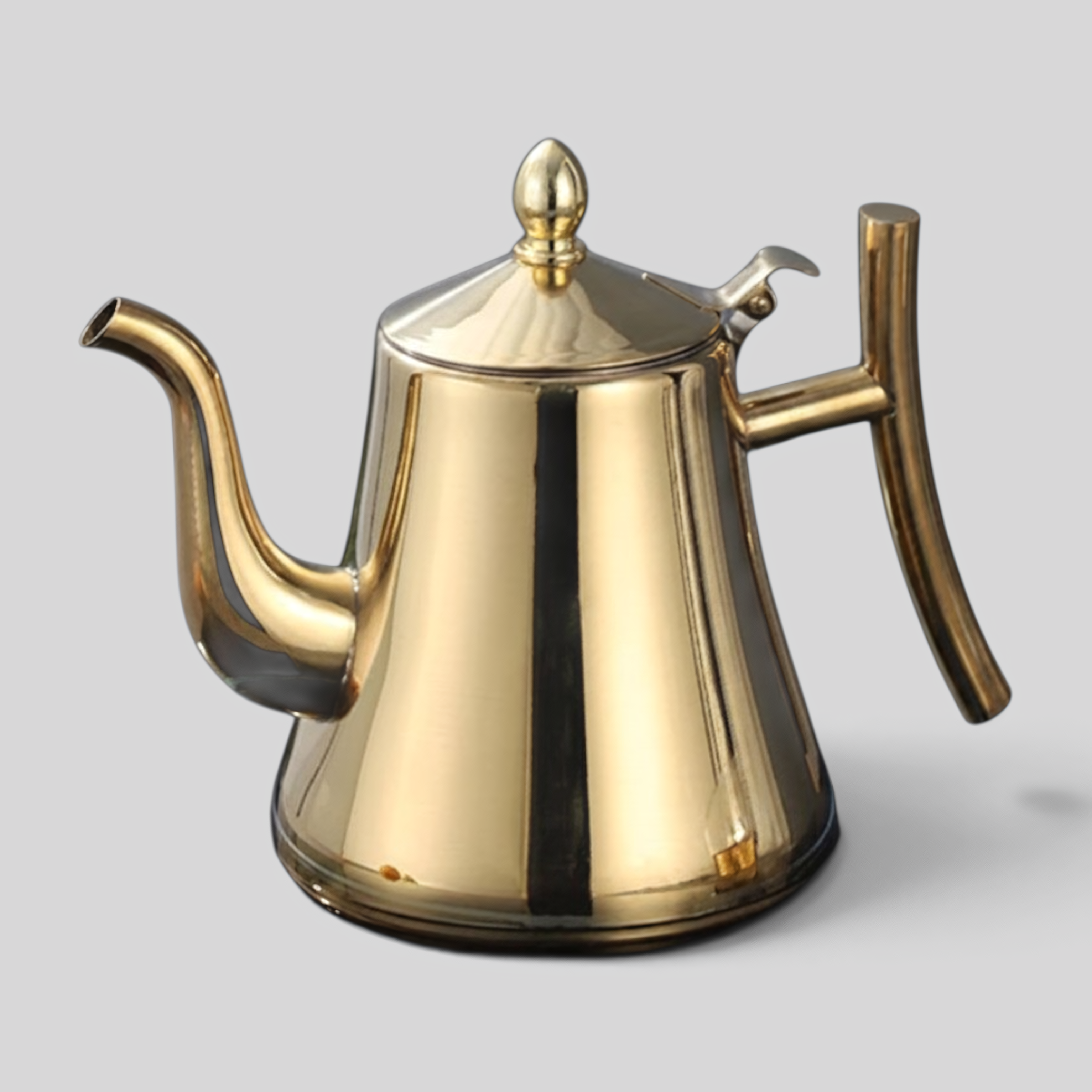 Induktions-Wasserkocher mit Filterfunktion - Gold & Silber