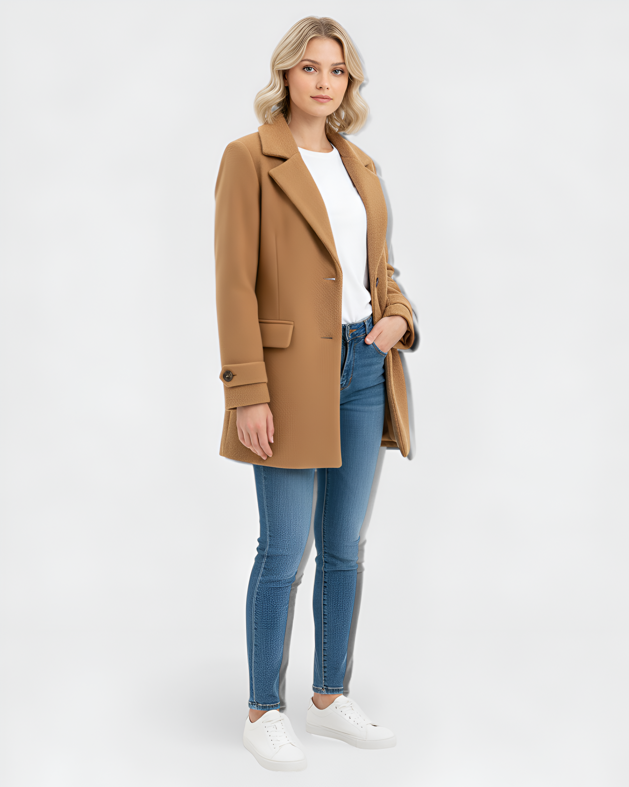 Damen Elegante Langarmjacke für Herbst