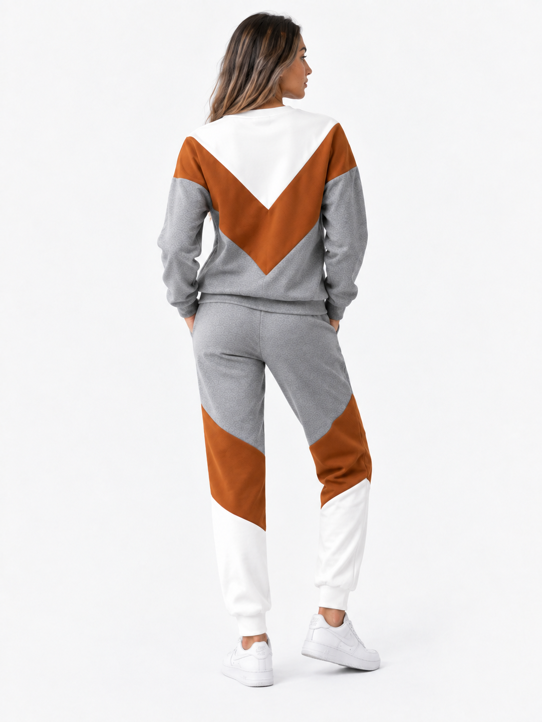 Trendy sportstøj med kontrast til en moderne stil