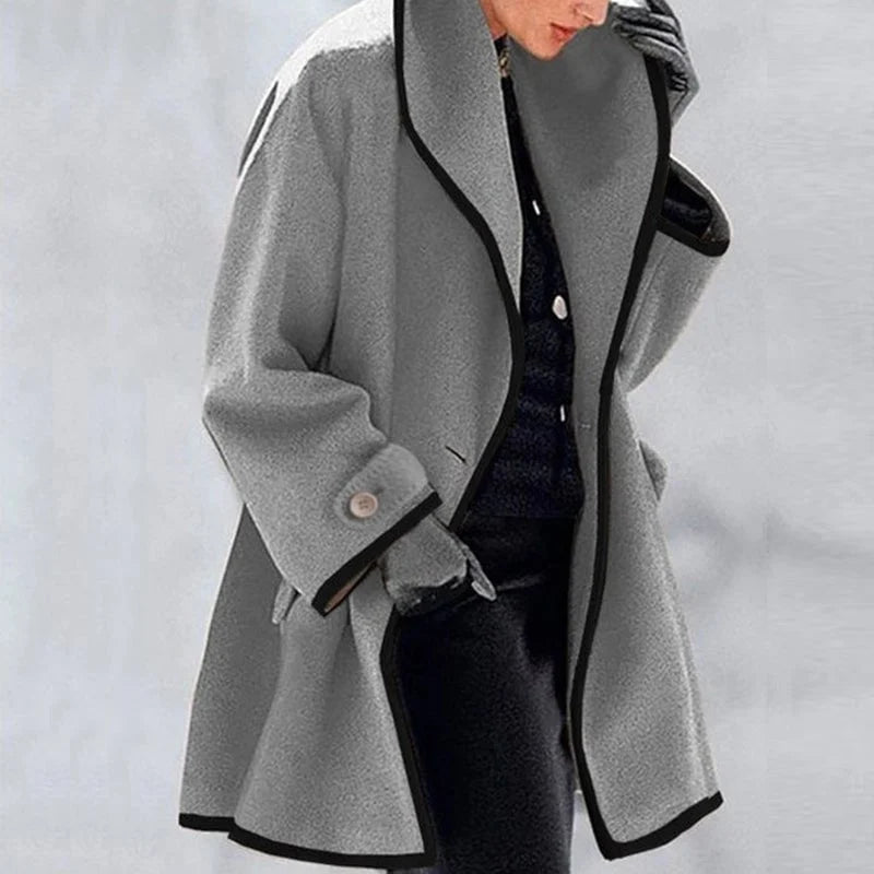 Damen Elegante Gabardine für Winter
