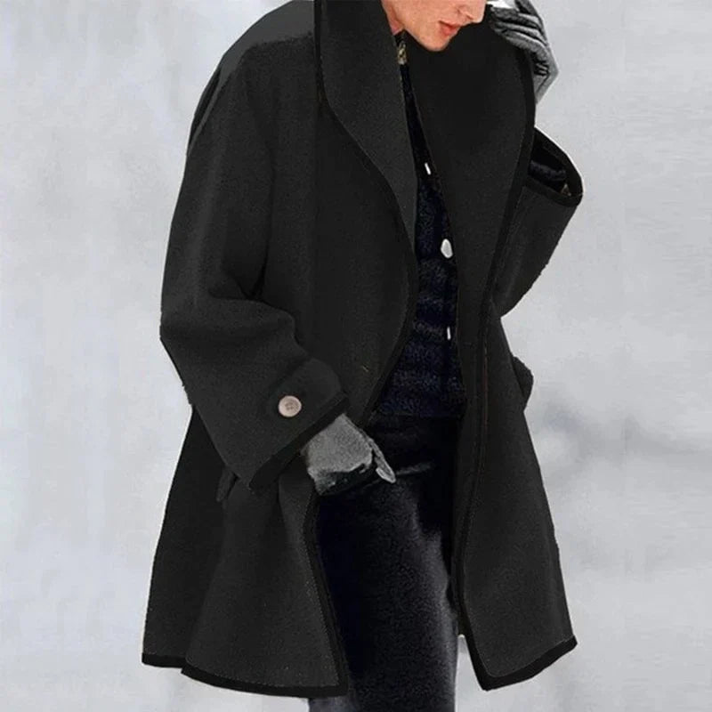Damen Elegante Gabardine für Winter