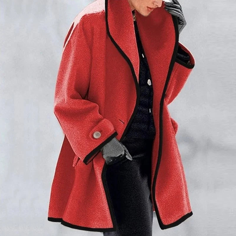 Damen Elegante Gabardine für Winter