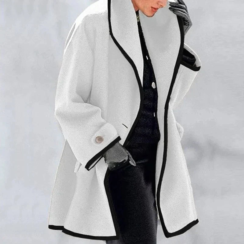 Damen Elegante Gabardine für Winter