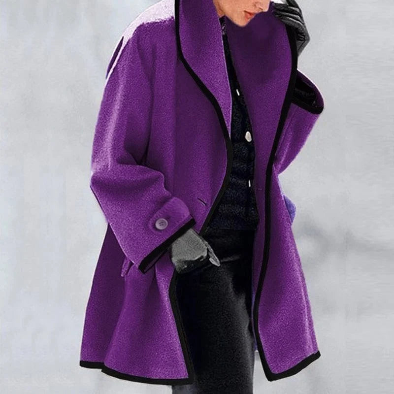 Damen Elegante Gabardine für Winter