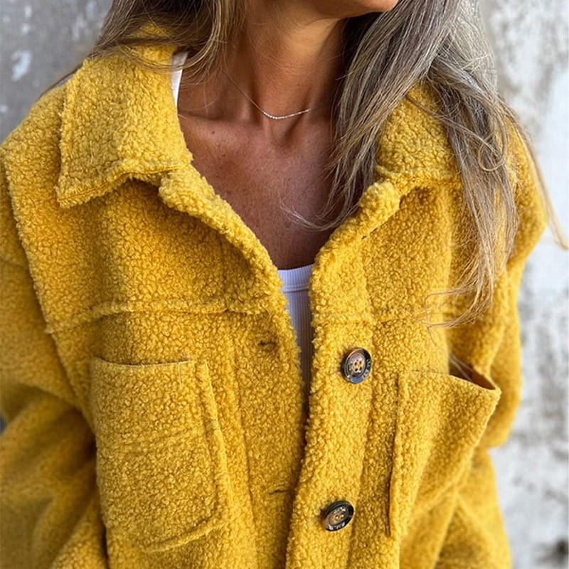 Damen Eleganter Wintermantel für Stil und Wärme