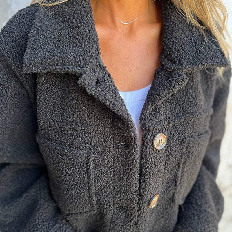 Damen Eleganter Wintermantel für Stil und Wärme