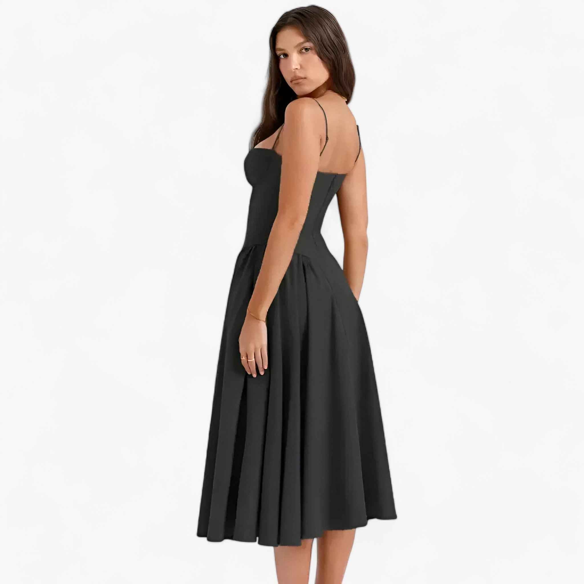 Damen Elegantes Midikleid für Hochzeitsgast 7