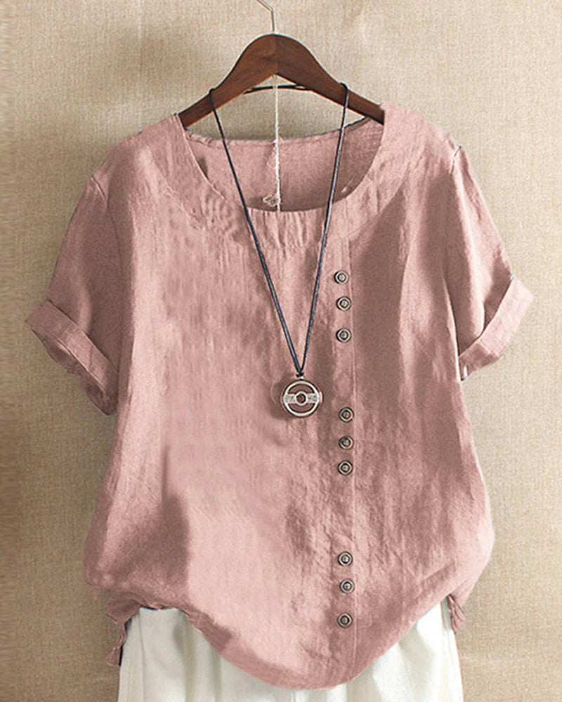 Damen Kurzarm-Bluse 2