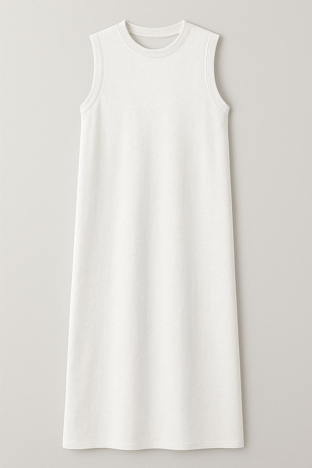 Damen Langes Sommerkleid mit Schlitz 8