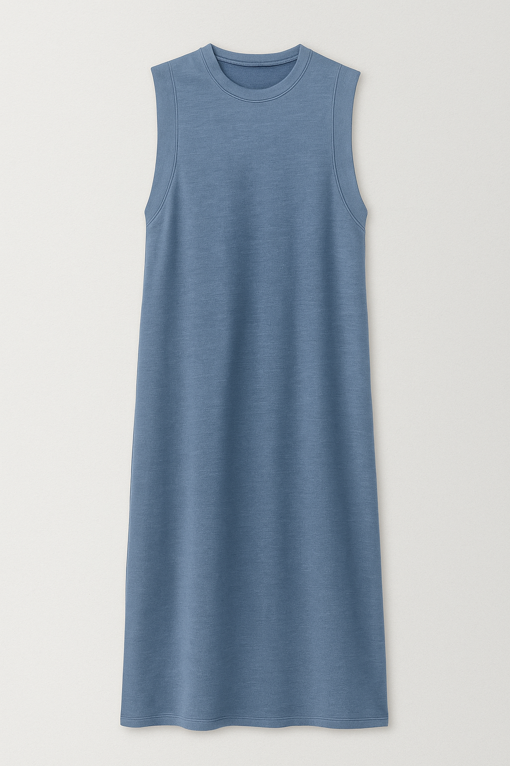 Damen Langes Sommerkleid mit Schlitz 9