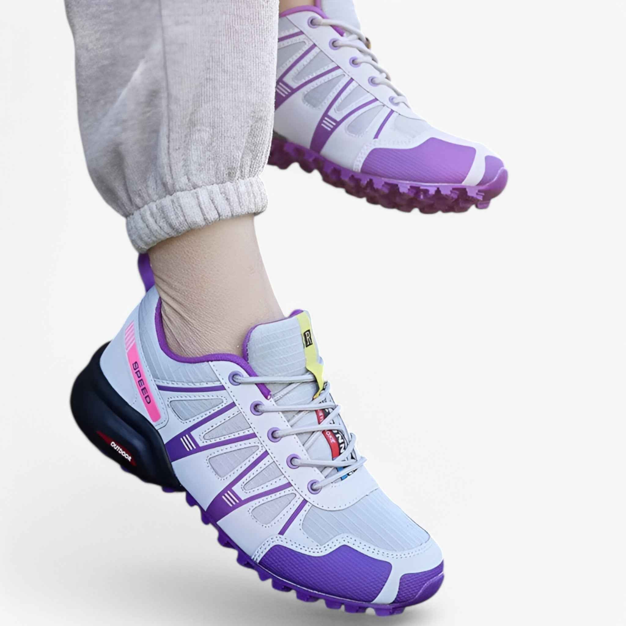 Damen Leichte Wanderschuhe mit Antirutschsohle