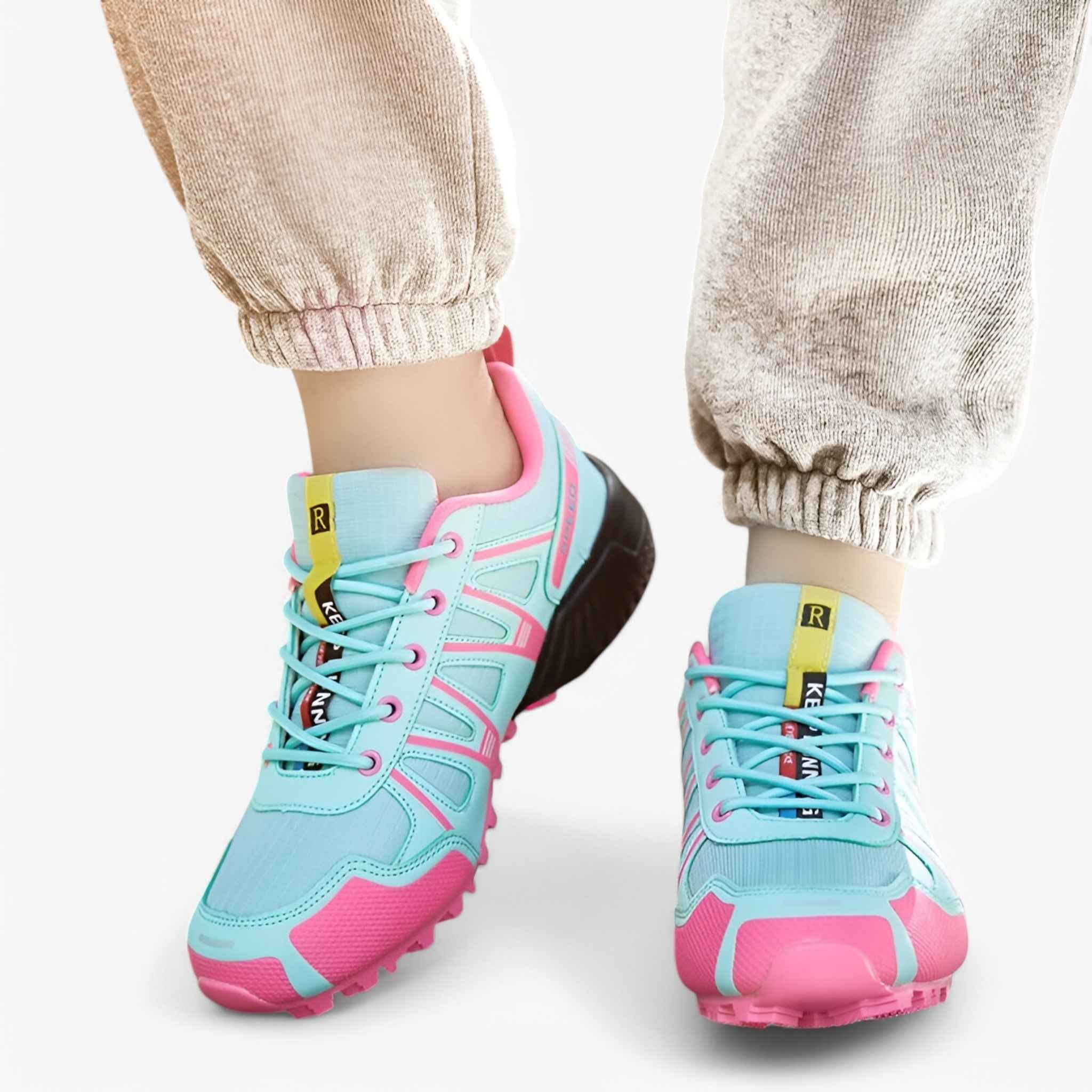 Damen Leichte Wanderschuhe mit Antirutschsohle