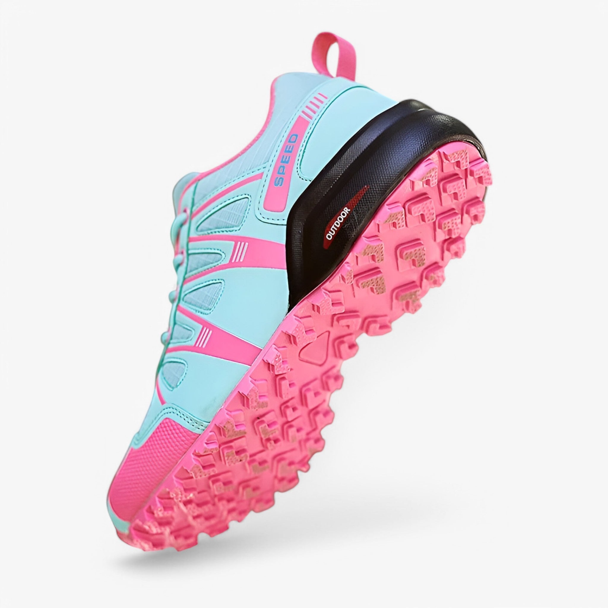 Damen Leichte Wanderschuhe mit Antirutschsohle 7