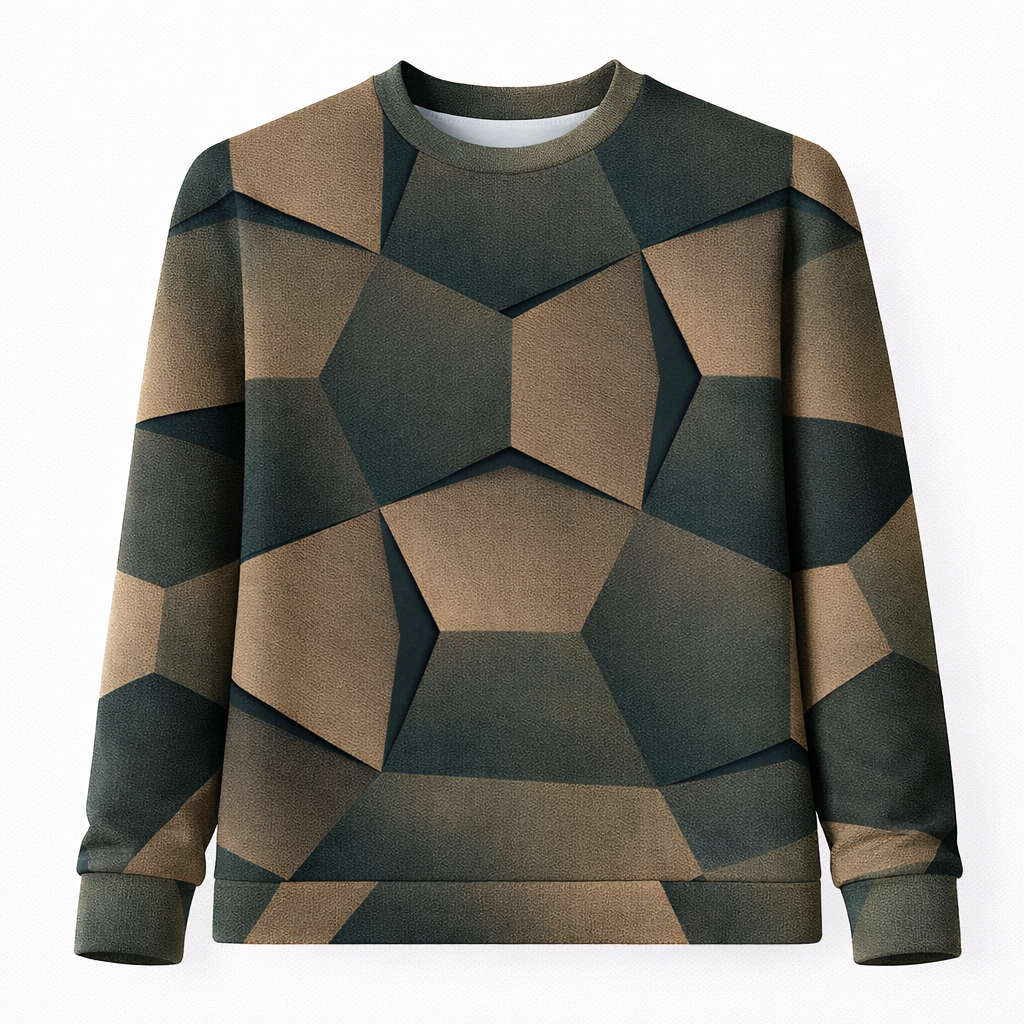 FELYSSIA – Damen Oberteil mit geometrischem Muster