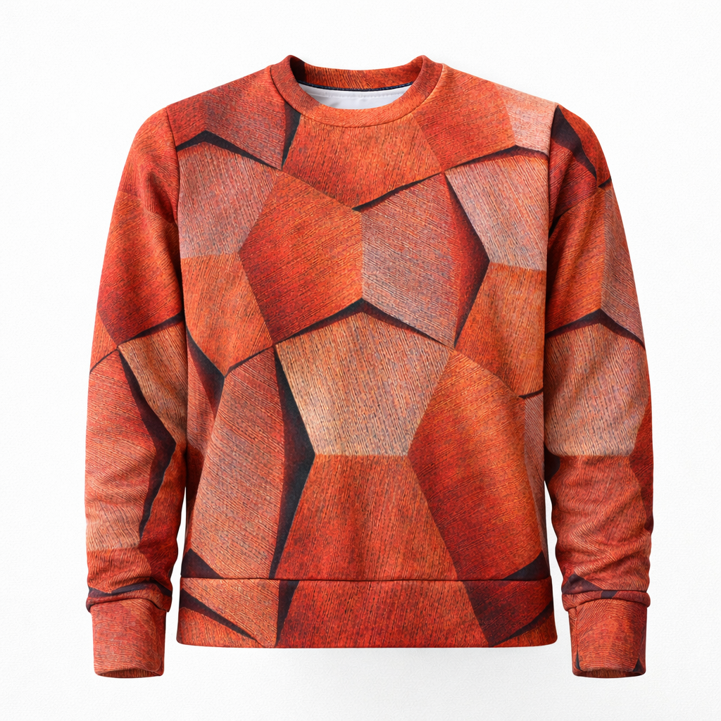 FELYSSIA – Damen Oberteil mit geometrischem Muster