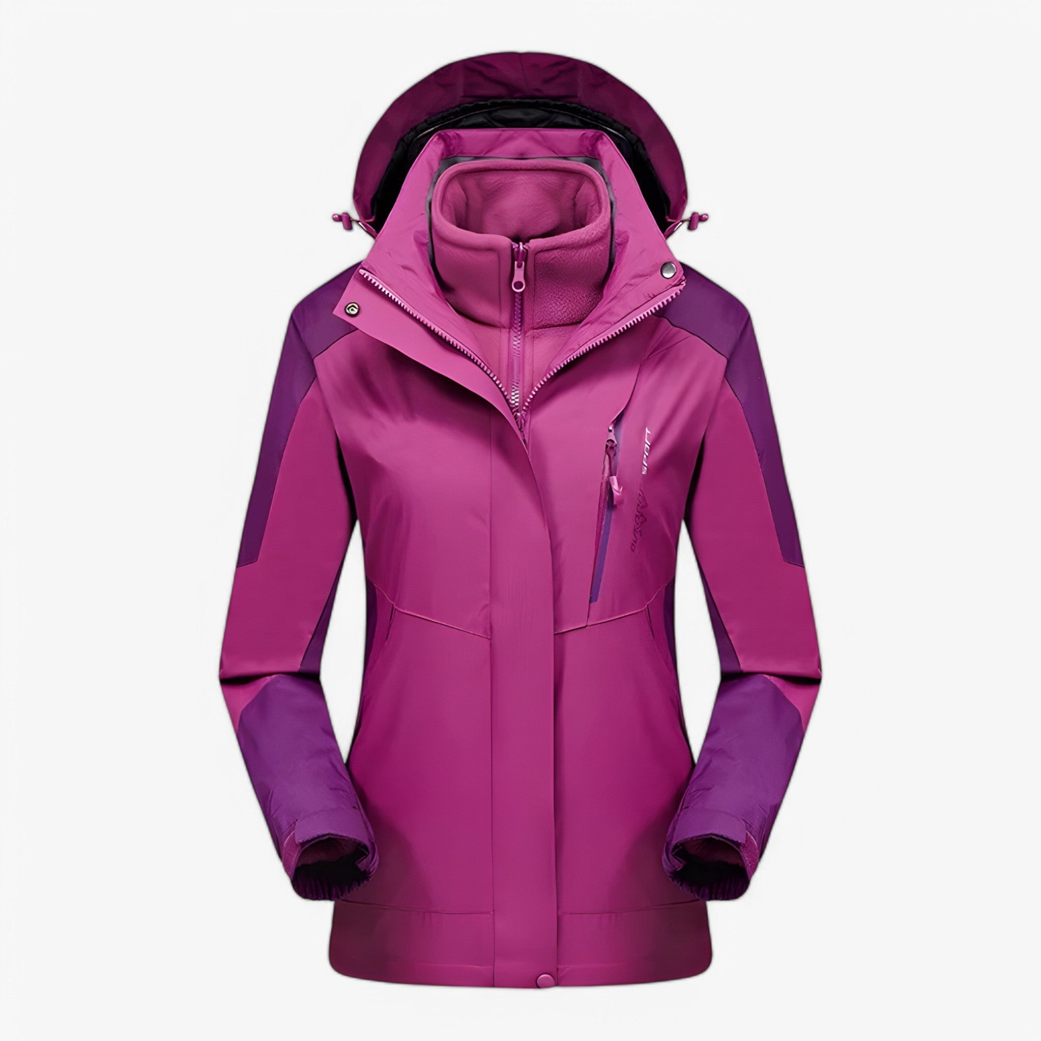Damen Softshell Jacke mit Fleecefutter 2