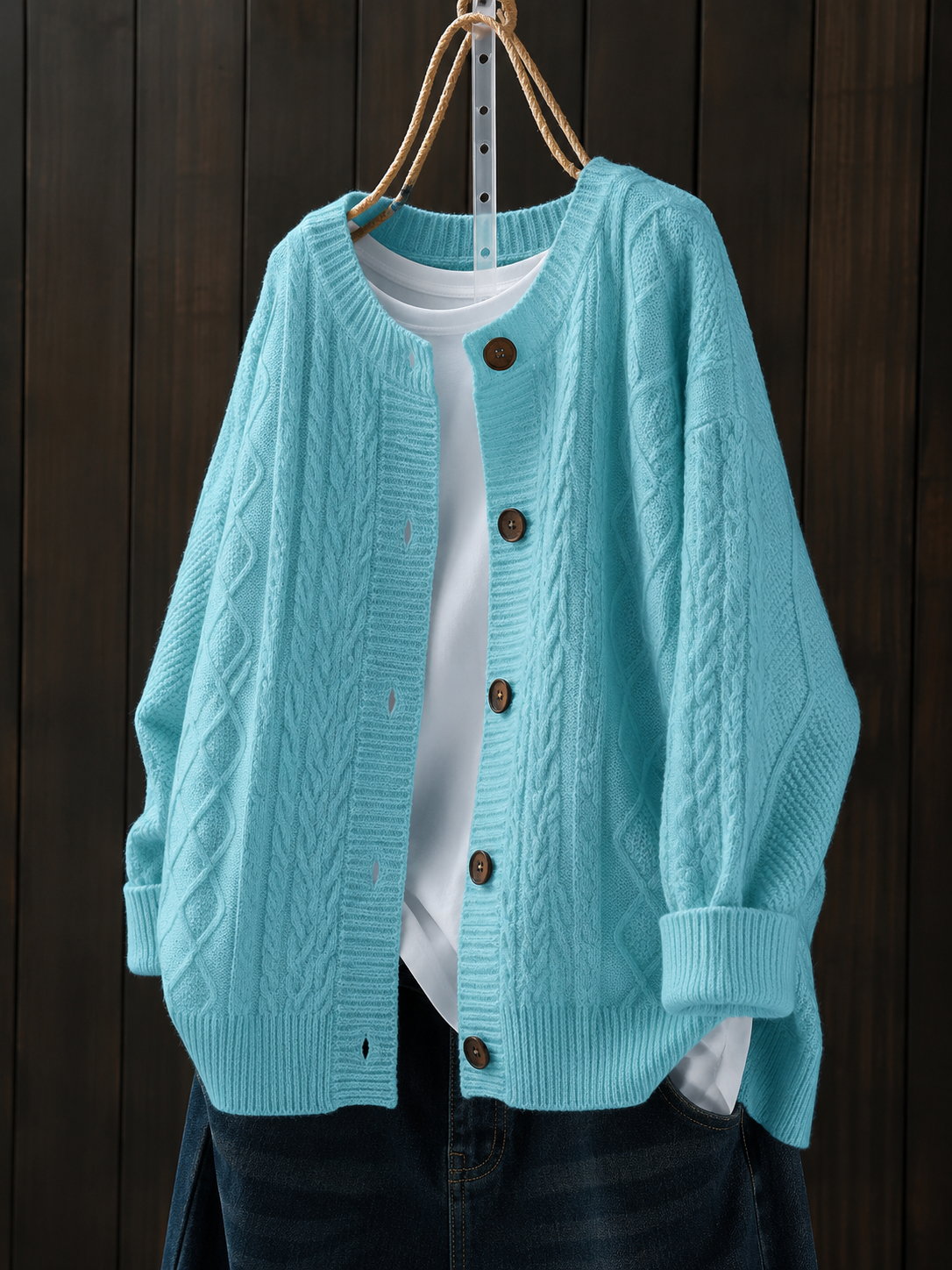 Cardigan en maille ultra confortable pour un style décontracté et chaud