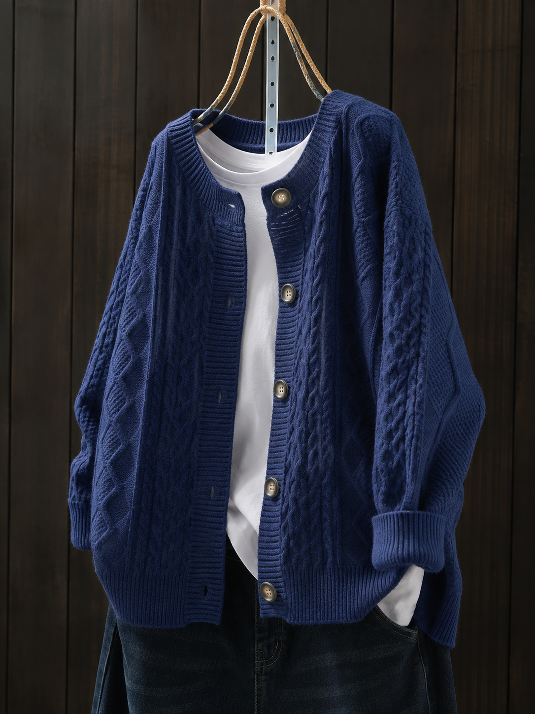 Cardigan en maille ultra confortable pour un style décontracté et chaud