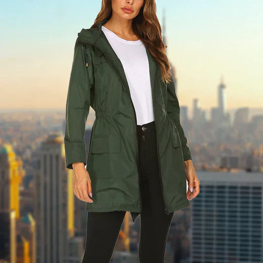 Damen Wasserdichte Outdoor Regenjacke 7