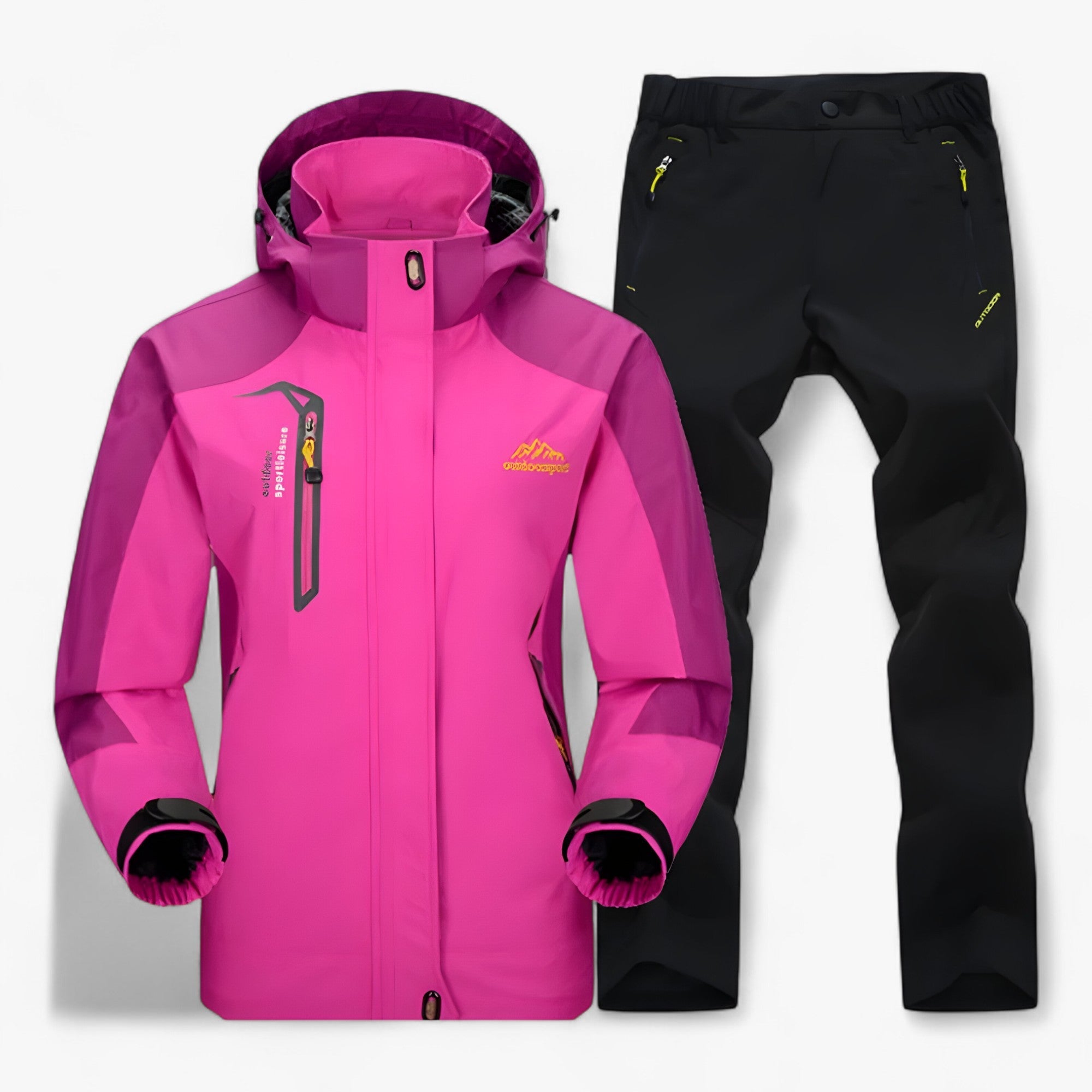 Damen Wasserdichter Wanderoverall für Outdoor-Aktivitäten 3