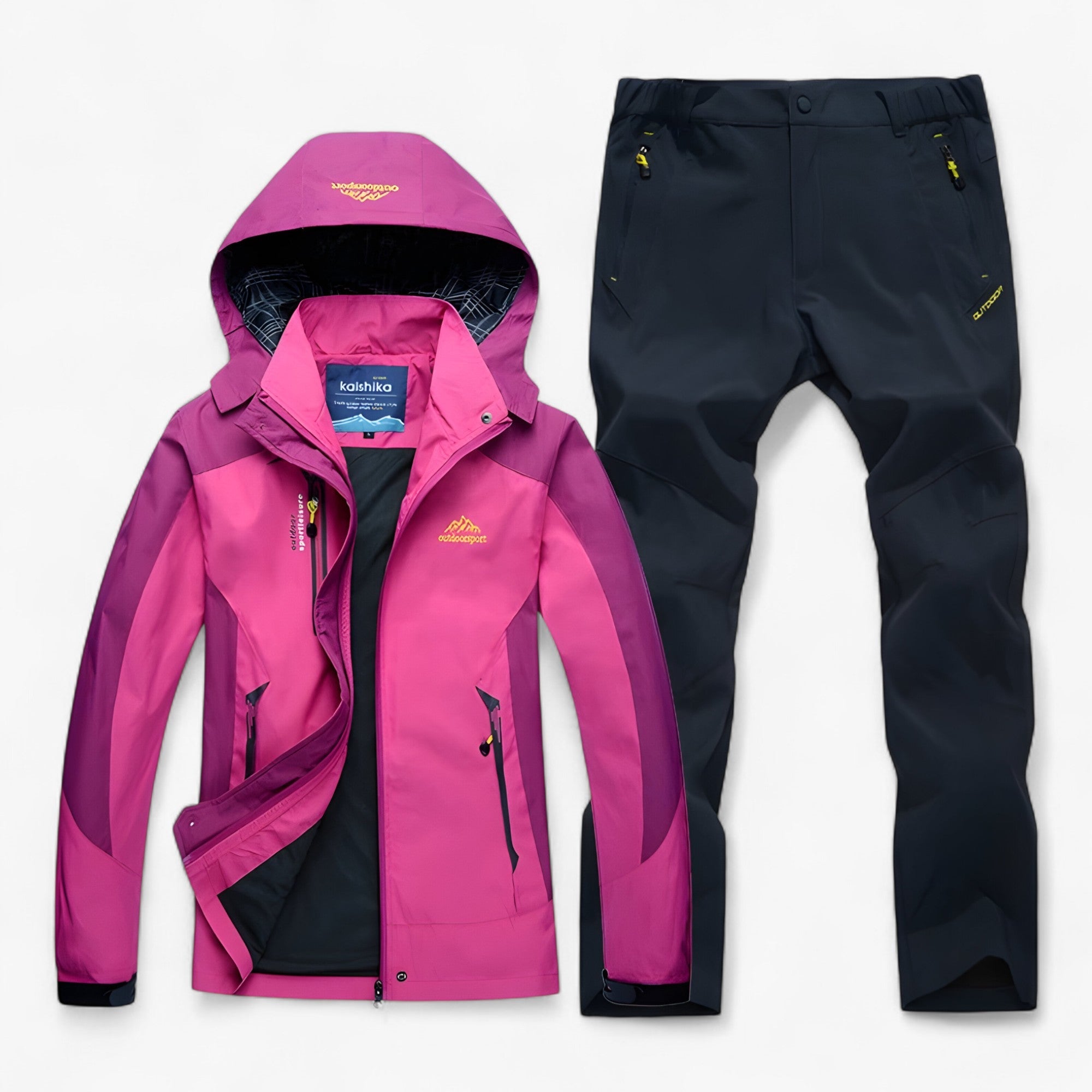 Damen Wasserdichter Wanderoverall für Outdoor-Aktivitäten 4