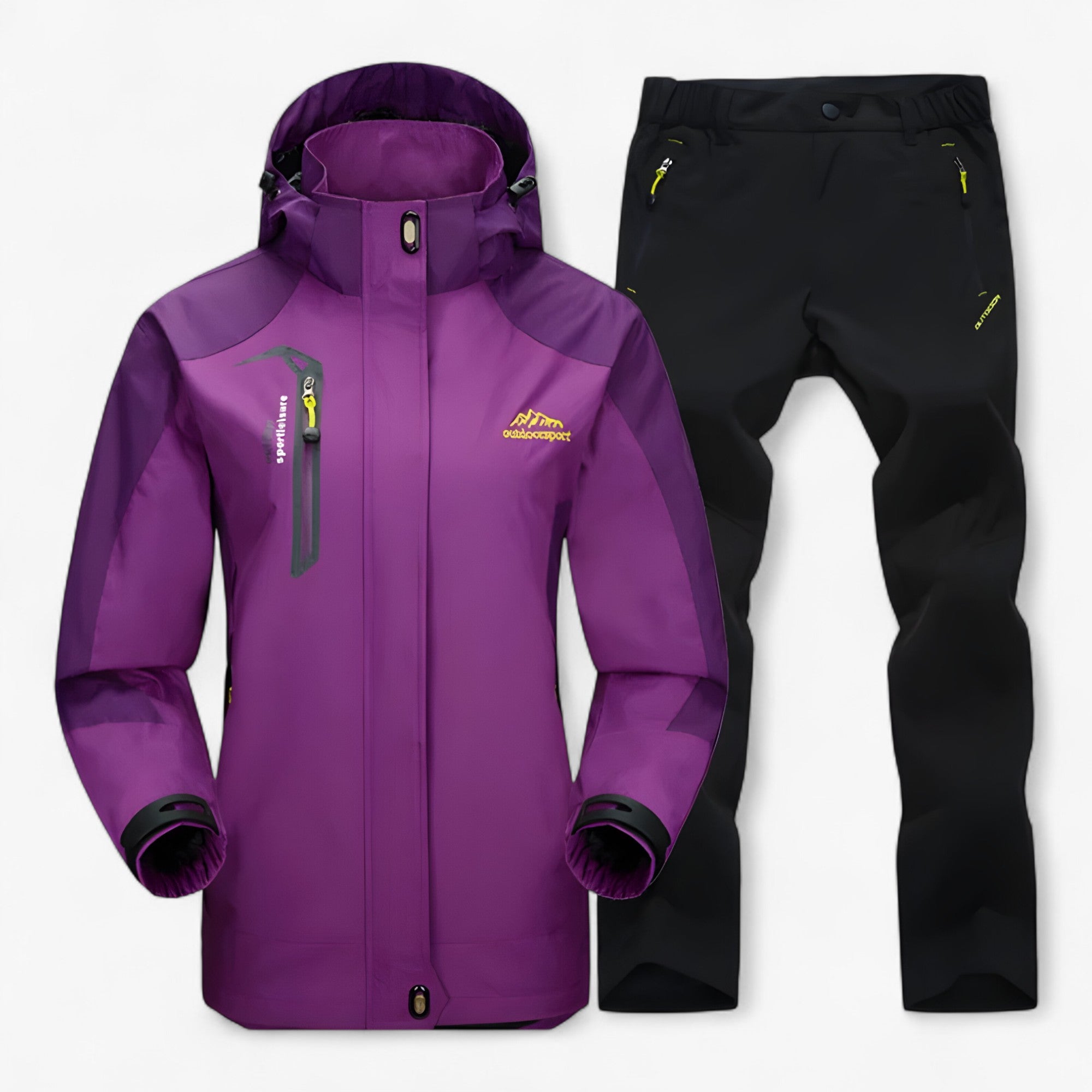 Damen Wasserdichter Wanderoverall für Outdoor-Aktivitäten 5