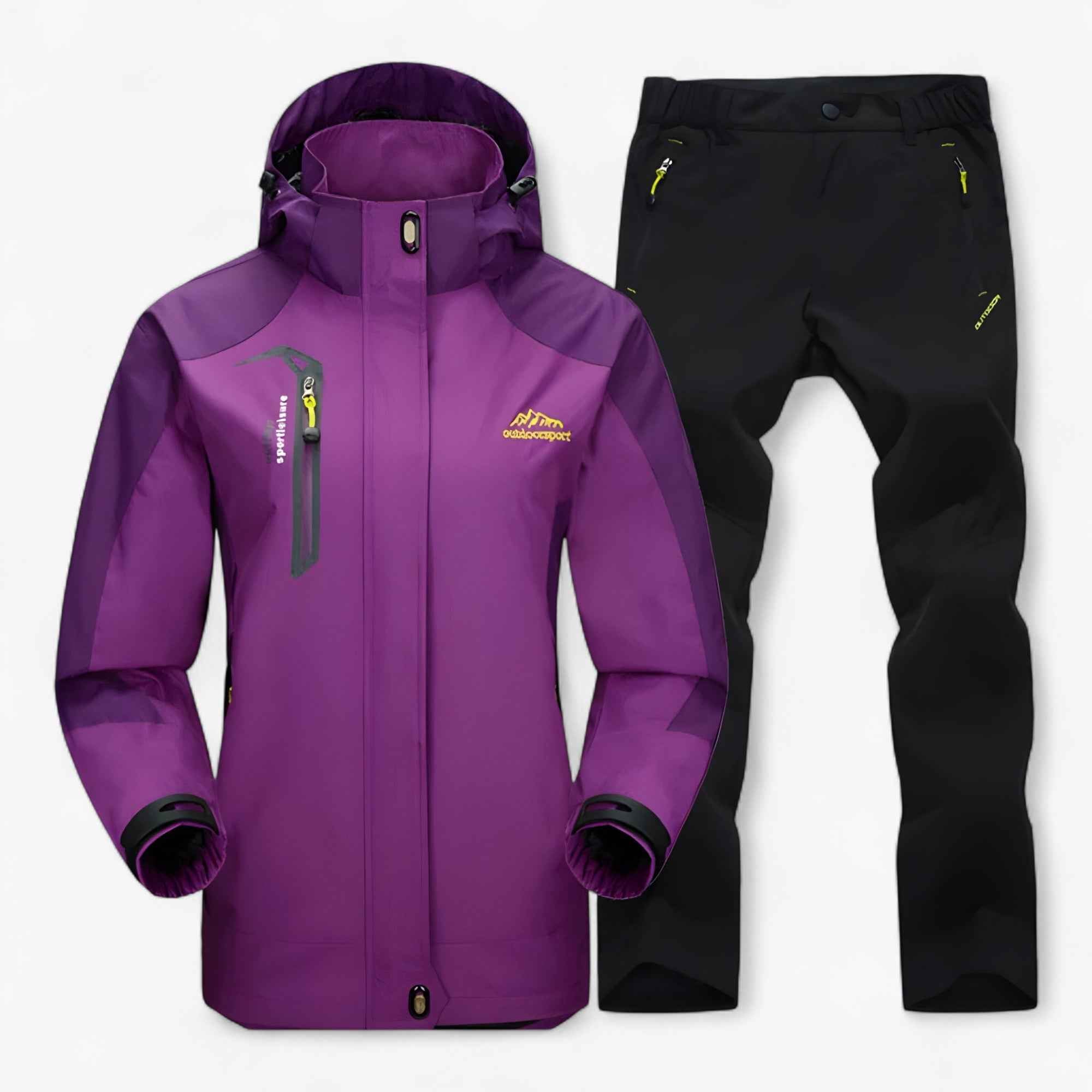 Damen Wasserdichter Wanderoverall für Outdoor-Aktivitäten