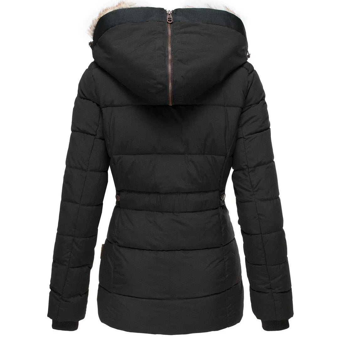Damen Winterjacke mit Warmem Futter