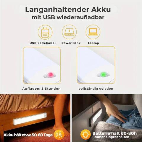 USB-LED-Lampe mit intelligentem Detektor und energiesparender automatischer Helligkeitseinstellung