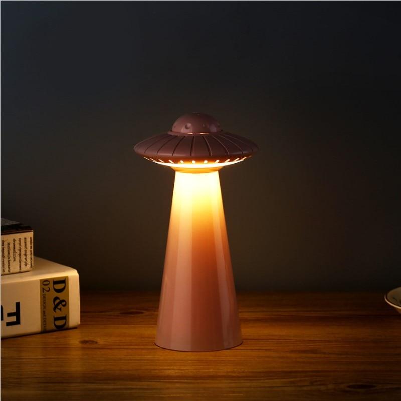 UFO Tischlampe – Wiederaufladbares LED-Nachtlicht
