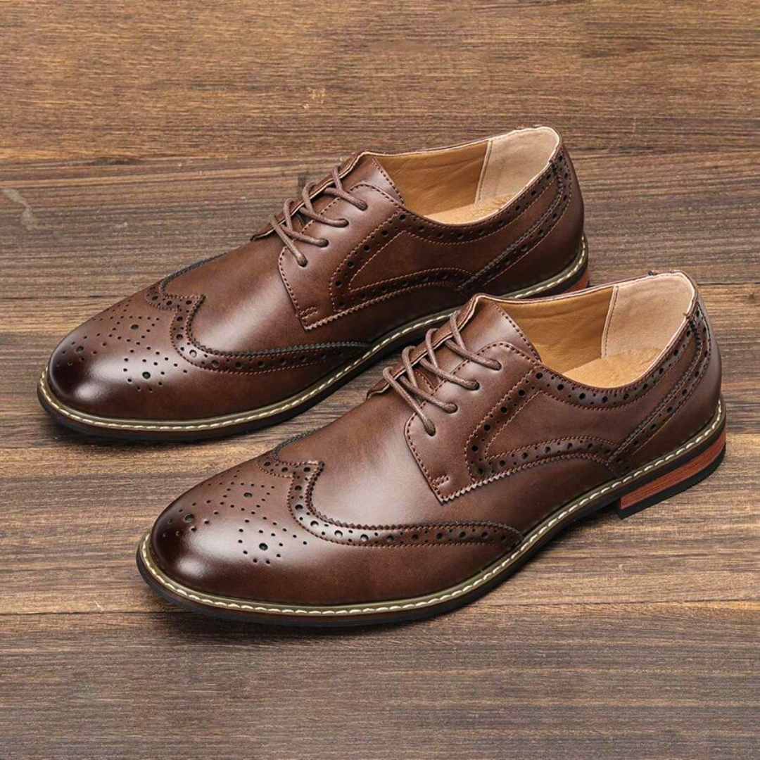 Oxford-Schuhe Selbstvertrauen beim Gehen